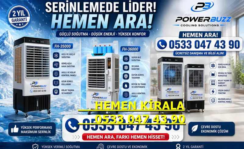 Mersin Anamur Aydıncık Bozyazı Soğutma, Soğutucu, Serinletme ve Klima Sistemleri